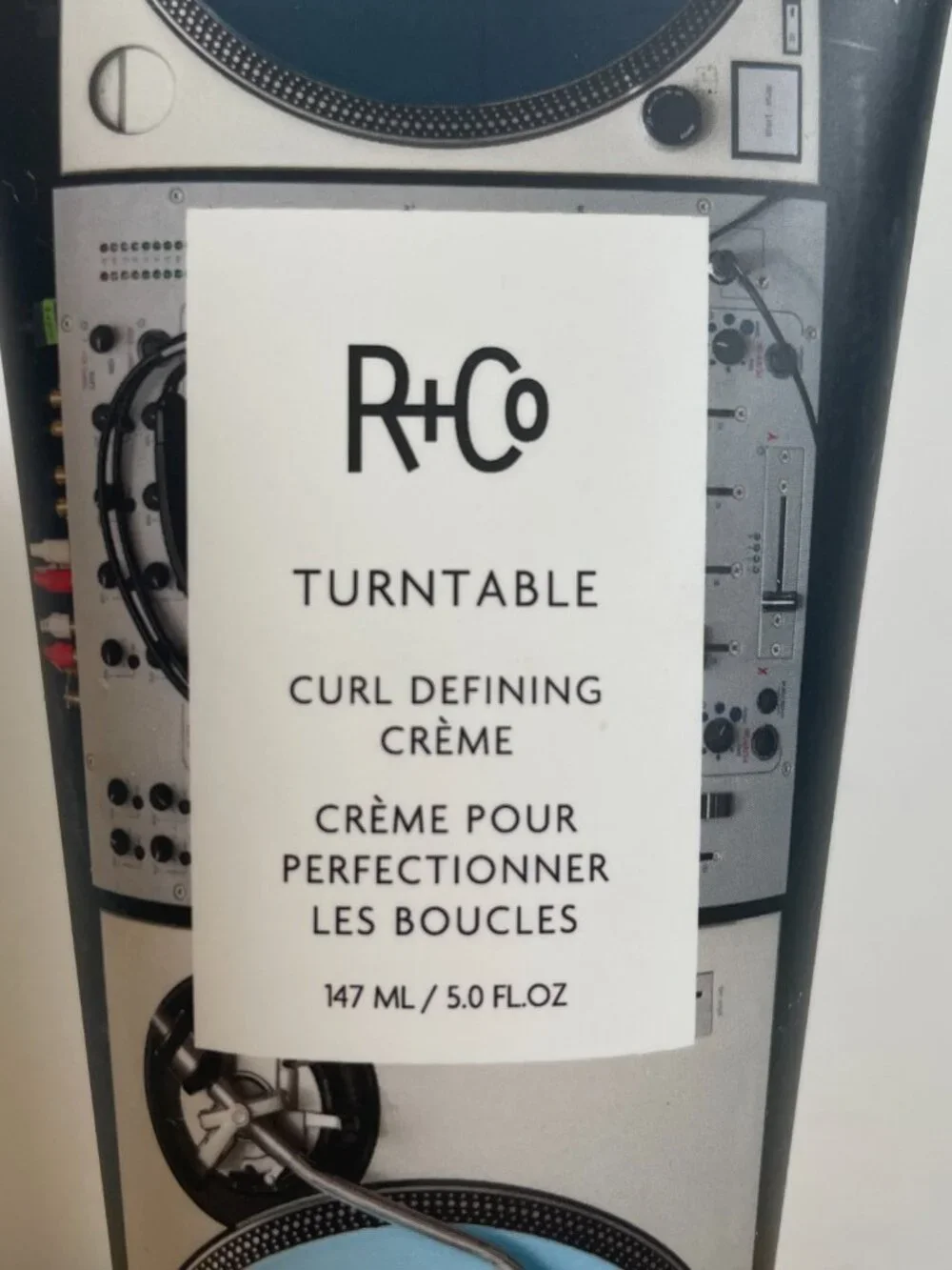 R+CO Turntable Curl Defining Creme 5.0 Fl Oz Vegan UV Protection Lightweight